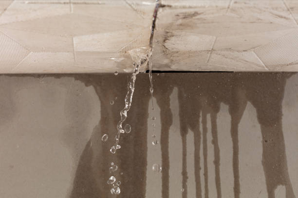Professional Burst Pipe Cleanup technician working in Jenks, OK